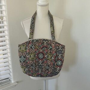 Vera Bradley Floral Patterned Tote Bag